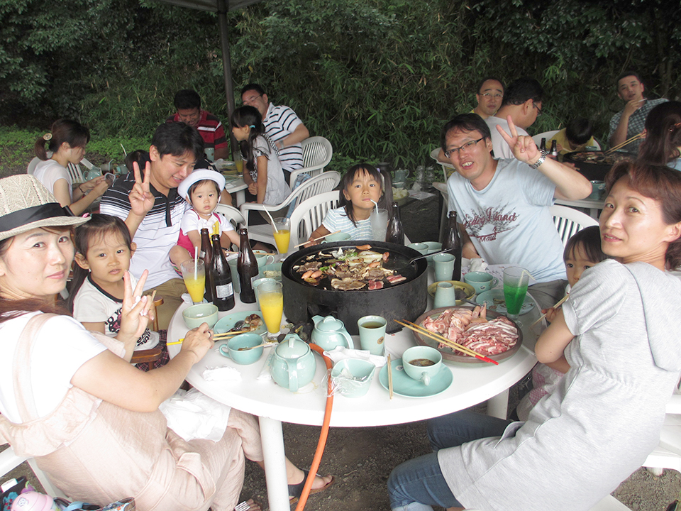 Family meeting　滋賀　Azuchi Castle Ruins　2012年