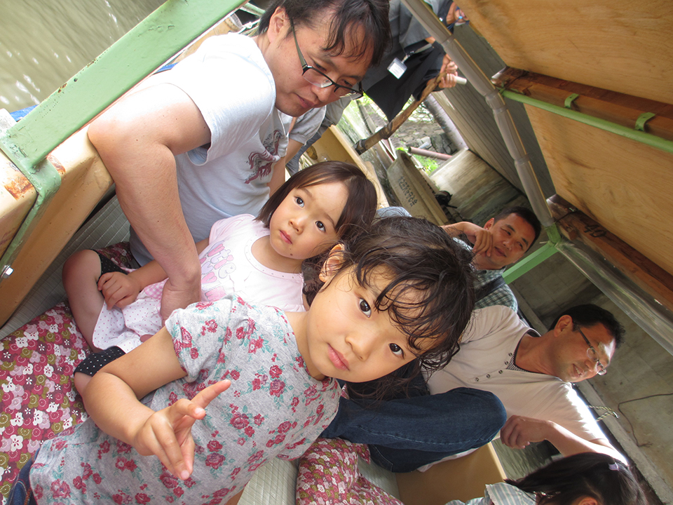 Family meeting　滋賀　Azuchi Castle Ruins　2012年